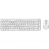 Logitech Signature Slim Combo MK950 - sada klávesnica-myš - 100% plná veľkosť - bezdrôtová - Bluetooth 5.1 LE - QWERTY - US International - off-white (920-012491)