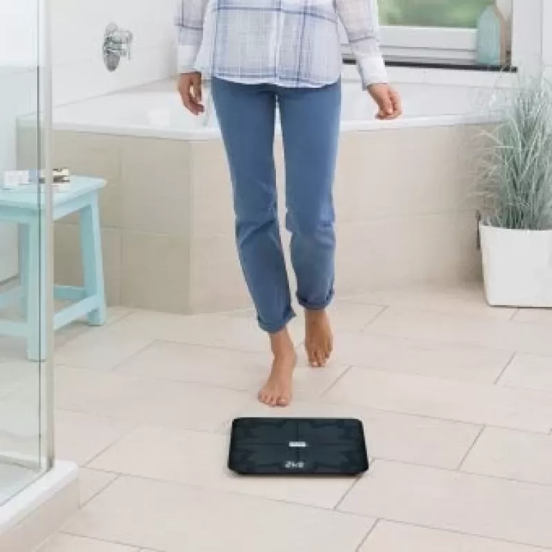 Medisana BS 450 telesná analytická váha, max. 180kg, čierna, Bluetooth, ITO senzory (40510)