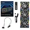 Lian Li UNI FAN SL Wireless LCD 120 čierny 3 ks