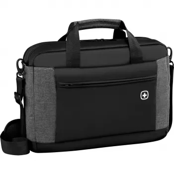 WENGER Underground taška na notebook pre 35,8 až 39,6 cm 14,1 až 15,6 palcov Toploader Tablet Laptop čierna