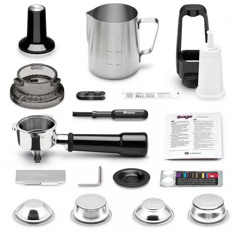 Sage the Barista Touch SES880BST4EEU1 espresso kávovar, Black Stainless Steel