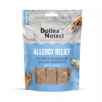 Mäkké žuvacie maškrty Dolina Noteci Smart Chews Allergy Relief pre psov, 7 ks