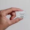Inteligentný spínač Shelly Qubino Wave PM Mini, 1-kanálový, pod omietku, Z-Wave, bezdrôtový, 110–240 V AC / 24–30 V DC, sivý
