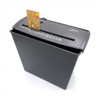 SKARTOVAČKA - Skartovačka dokumentov. Reže papier, fóliu, CD/DVD disky, kreditné karty. (MT215)