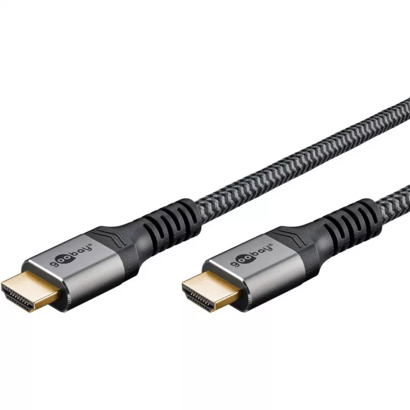 Goobay 65263 HDMI kábel 5 m HDMI Type-A (Standard) sivý (65263)