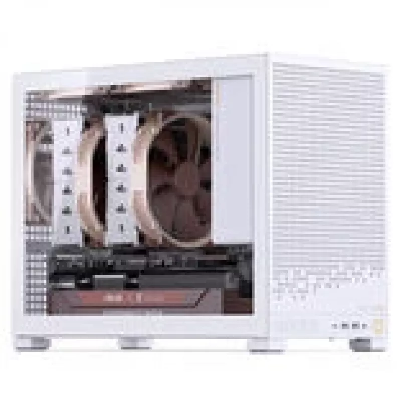 Jonsbo D32 PRO PC skriňa + TRYX PANORAMA SE kompletné kvapalinové chladenie, ARGB - 240mm, biela