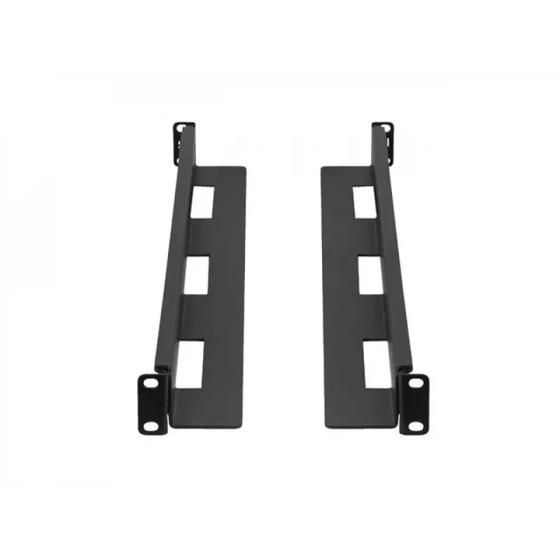 LANBERG montážne lišty AK-1902-B 650 x 1090 mm, čierna