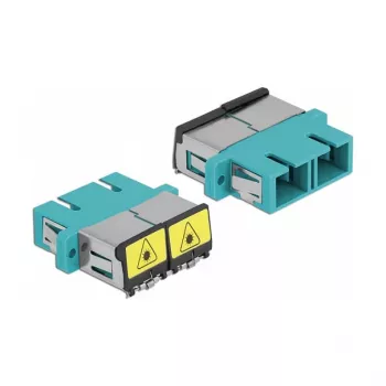 Optický vláknový konektor DeLOCK 86895 SC Duplex konektor samica na konektor samica Multimode aqua