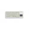 CHERRY XS touchpad klávesnica univerzálna USB QWERTY US angličtina sivá