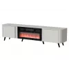 TV skrinka Cama Meble Volare 200 x 39 x 49 cm cashmere s elektrickým krbom