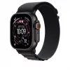 Remienok k smartwatchu Apple MG9J4ZM/A čierny titán polyester elastan