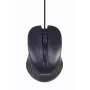 Káblová Full-Size klávesnica Gembird KBS-UM-04 USB QWERTY US-angličtina s myšou, čierna, 1,5 m kábel