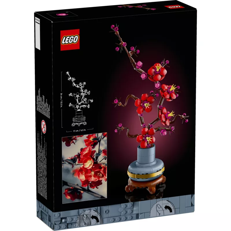 LEGO Icons slivkové kvety dekoračná súprava 10369, viacfarebná