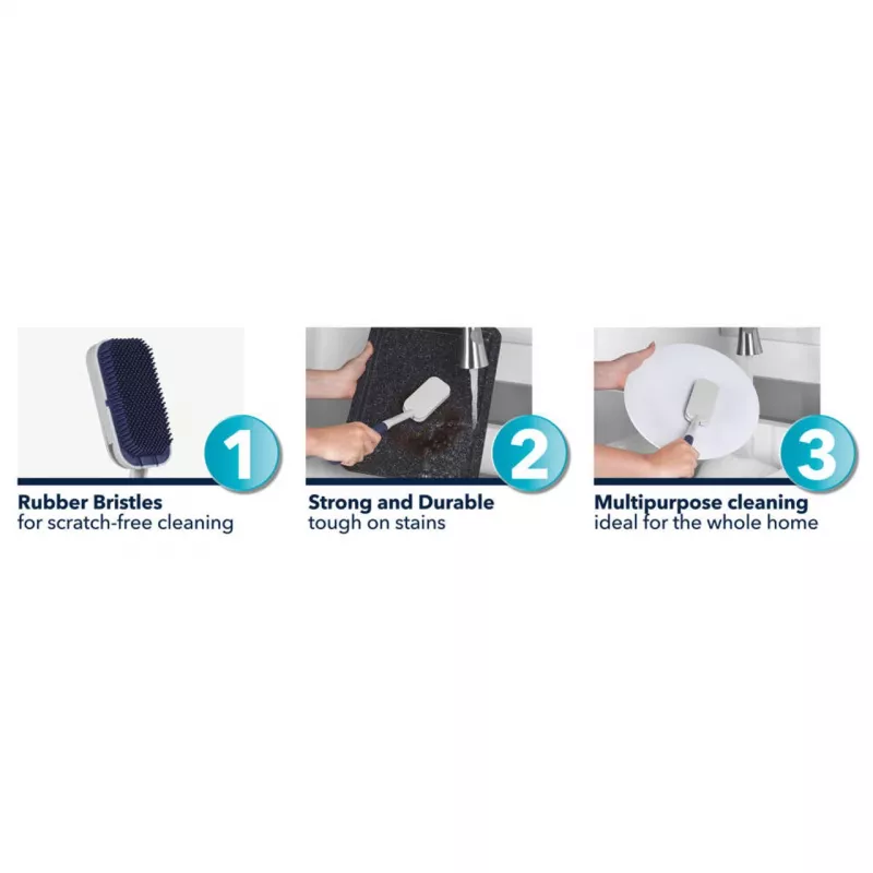 Umývacia kefa Beldray LA032814FEU7 Deep Clean guma, gumené štetiny, ergonomická rukoväť