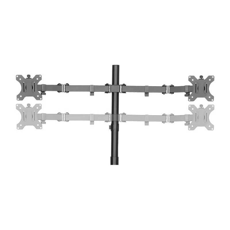 Držiak monitora LogiLink BP0046 81,3 cm (32 palcov) stolový nerezová oceľ