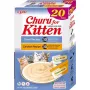 Vlhký snack pre mačky INABA Kitten kura a tuniak 20 x 14 g — pochúťka pre mačiatka