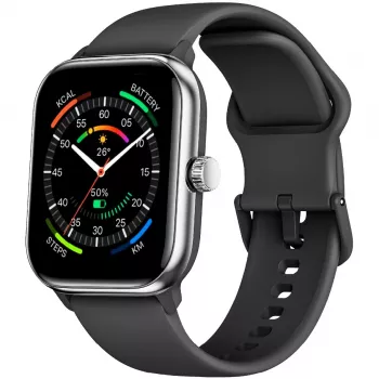 Smartwatch Beafon 201 4,7 cm AMOLED GPS 300 mAh strieborná