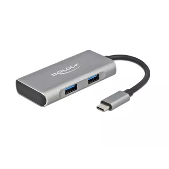 USB hub DeLOCK externý USB 10 Gbps USB Type-C hub 63260