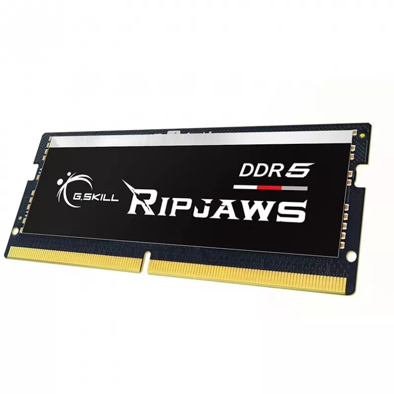 SO-DIMM 32 GB DDR5-4800 (2x 16 GB) Dual-Kit, pamäť čierna, F5-4800S4039A16GX2-RS, Ripjaws