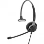 EPOS IMPACT SC 630 - Century - headset - on-ear - káblový - Easy Disconnect - čierna, strieborná (1000554)