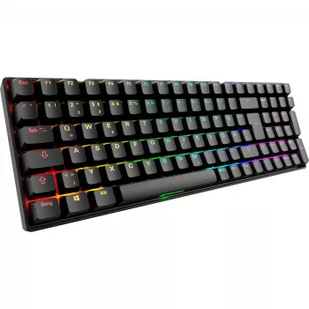 Sharkoon Skiller SGK50 S2 čierna DE-layout Gateron Yellow klávesnica