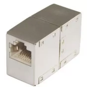ShiverPeaks maximum connectivity 75006-MS modulárna patch spojka RJ45 Cat.6, plne kovové tienenie