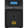 Záložný zdroj ORVALDI ID2K0CH Line-Interactive 2 kVA / 1200 W, 24 V, 9 Ah batérie, LCD, USB, kompaktný čierny