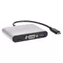 Externý video adaptér SILVERSTONE CH7517 USB-C na VGA (Chrontel CH7517) externý displejový konektor