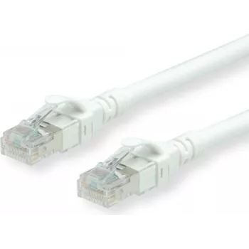 ROLINE - patch kábel - RJ-45 (M) na RJ-45 (M) - 30 cm - SFTP - CAT 6a - biela (21.15.2976)