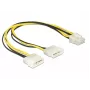 Interný napájací kábel DeLOCK 85453 0,3m 8-pin EPS12V samec