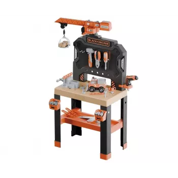 Detská dielňa SMOBY Bricolo Builder 7600360741 – stavebná súprava náradia pre hru rolí