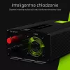 Green Cell® menič napätia 24V na 230V 300W čierna