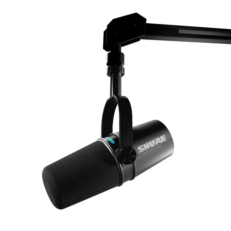 Shure MV7I - smart mikrofón a rozhranie