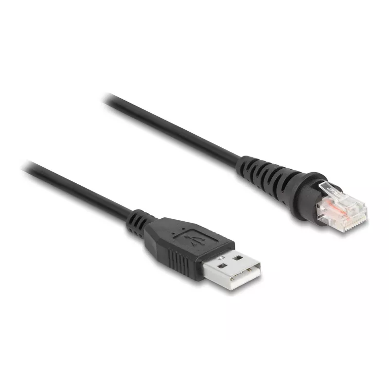 DeLOCK RJ50 na USB 2.0 Type-A kábel pre skener čiarových kódov 2 m