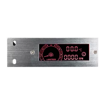 Lamptron TC20 PCI RGB ovládač ventilátorov a LED - strieborný