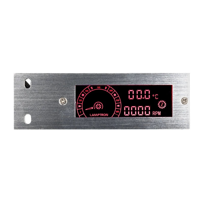 Lamptron TC20 PCI RGB ovládač ventilátorov a LED - strieborný
