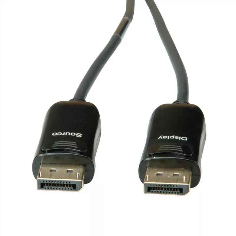 ROLINE DisplayPort v1.4 kábel AOC 8K60 samec/samec 20m - kábel - digitálny/zobrazovací/video - 20 m (14.01.3493)
