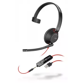 Headset Poly Blackwire 5210 monaurálny USB-C