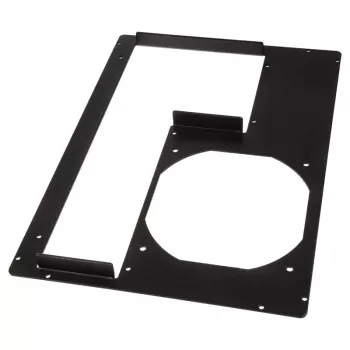 Zadný panel pre Micro-ATX PC skriňu, DimasTech S0022GB, 5 rozširujúcich slotov, grafitová čierna