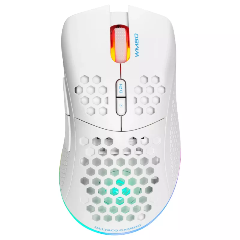 Herná myš Deltaco GAM-120-W RF bezdrôtová USB Type-C