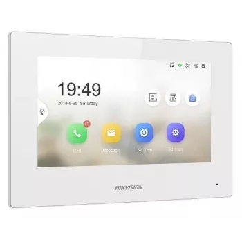 Hikvision Pro Series DS-KH6320-WTE2-W videovrátnik 17,8 cm (7