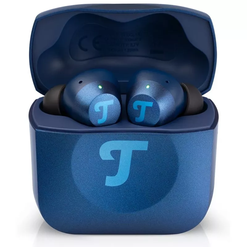 Teufel AIRY TWS Pro Headset bezdrôtový do uší telefonovanie/hudba Bluetooth modrá