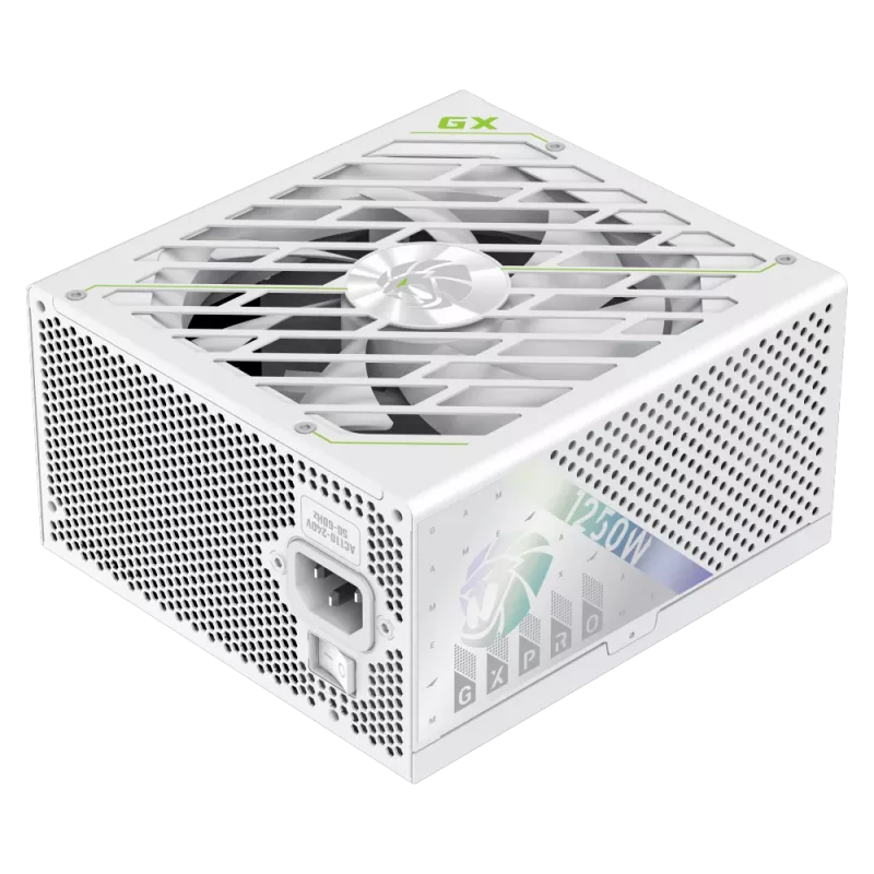 Gamemax napájací zdroj, 80 PLUS, Gold | GX PRO 1250G WH | 1250 W