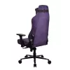 Herná stolička Arozzi Vernazza SoftFabric fialová — ergonomický dizajn, nastaviteľné podrúčky a výška