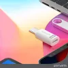 Káblový adaptér 4smarts 540711 Lightning USB-C biely
