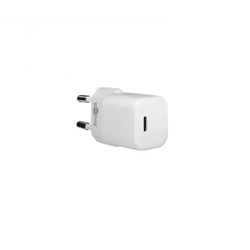 AC rýchlonabíjačka do interiéru GOOBAY 59716 — USB-C, 30 W, biela
