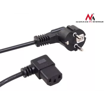 Napájací kábel zahnutý 3-kolíkový konektor 3M MCTV EU-803