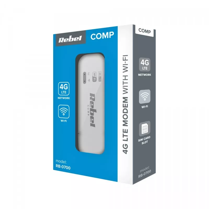 Rebel 4G Modem (biela)