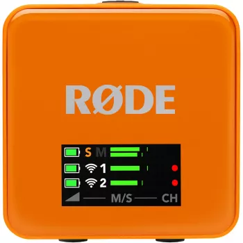 RØDE Wireless GO III Orange - bezdrôtový mikrofónový systém (oranžová)