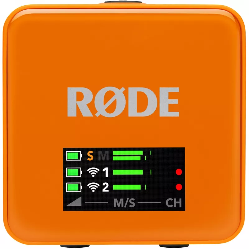 RØDE Wireless GO III Orange - bezdrôtový mikrofónový systém (oranžová)
